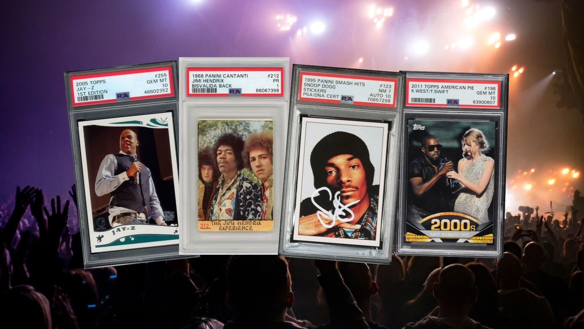 Skyrocketing Trading Card Populations Reflect Growing Music Collectible